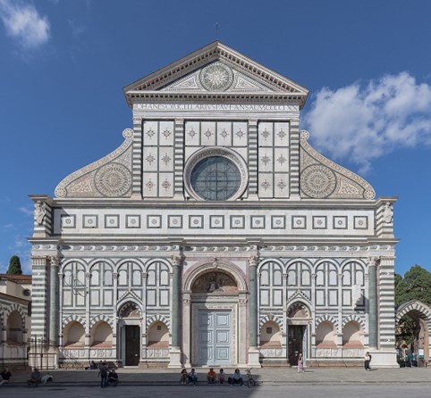 Santa Maria Novella façade.